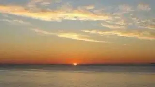 Lever de Soleil (Sunrise) Fleuve St-Laurent