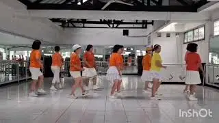 BURNING LOVE LINE DANCE CHOREO BILL HANDLEY ( AUS)- JANUARY2026 DEMO NEW DUNIA SPORT LINE DANCE