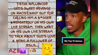 TikTok influencer called a n*gger by a racist, Christian ✝️ Navy guy, who's now getting fired 👏🏽👏🏽🫡🫡