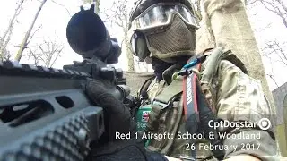 Red 1 Airsoft: School & Woodland - 26 February 2017 (Riot - Dance With the Dead)