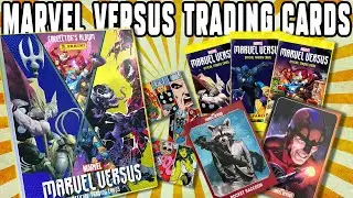 Opening Panini Marvel Versus Trading Card Starter Set & Multi Packs