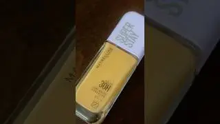 Unboxing Maybelline Super Stay Lumi Matte Foundation Shade 123. Best for summers and All Skin Types.