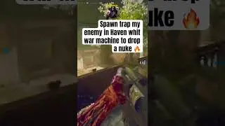 use war machine to spawn trap your enemy #callofduty