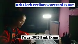 Rrb Clerk Prelims Scorecard Is Out 🔥 | Rrb Clerk Prelims Result | Bank Aspirant | #rrbclerk #rrbpo