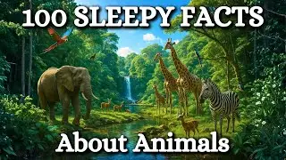 100 Facts About Animals To Fall Asleep To | Calming Documentary For Sleep