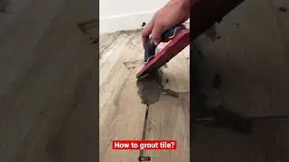 How to grout tile? How to lay perfectly flat level tile? No Problem! I&rsquo;ll show you how !