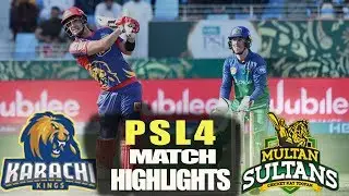 Psl4 I Match2 I Karachi Kings vs Multan Sultans I 2019
