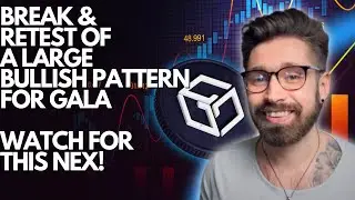 GALA GAMES PRICE PREDICTION 2023💎BREAK & RETEST OF A LARGE BULLISH PATTERN FOR GALA - WATCH FOR THIS