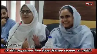 The Startup Leadership Summit organized by the Jammu and Kashmir Entrepreneurship Developmnt JKEDI)