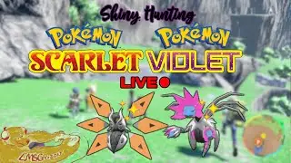 Shiny Hunting Iron Moth & Jugulis Hunting ~ Pokemon Scarlet and Violet Live