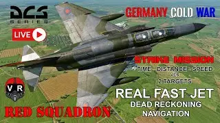 DCS F-4 Phantom Real World Navigation | Germany CW Strike Mission