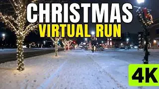 Virtual Run with Music | Christmas