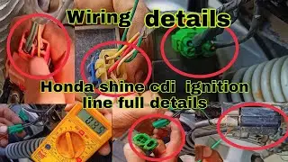 Honda shine cdi armicher regulator ignition coil full details