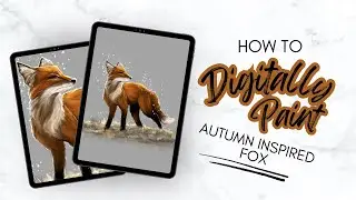 How to Paint a Red Fox in Procreate: Step-by-Step Digital Art Tutorial