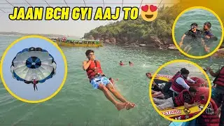 Aaj Mrne Se Bachgye 💔 Parasailing Krne Se Muh P Lag Gyi💔😱 / Bhot Khatarnak😳🤯