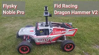 FID Racing Dragon Hammer v2 running on Aspen 2 fuel, Flysky noble pro channel labels.