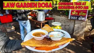 SUBAH  4.30 KA NASTA | LAW GARDEN DOSA | INDIAN STREET FOOD