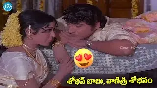 Sobhanbabu and Vanisri Love and Romantic Scenes | Jeevana Jyothi Movie Scenes @idreamteluguworld