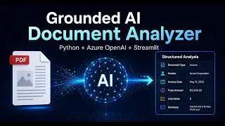 I Built a Grounded AI Document Analyzer with Python + Azure OpenAI