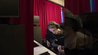Guitar Tracking #jazzfusion  #guitar #behindthescenes #musicproduction #recording #music