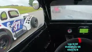 The rain made this race crazy! // Legends at New Hampshire Motor Speedway