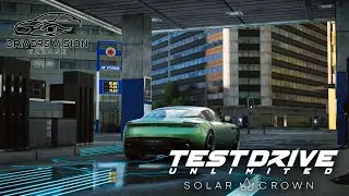 Driving from Quarry Bay to Wan Chai West - Test Drive Unlimited Solar Crown - Logitech G920 - Xbox S
