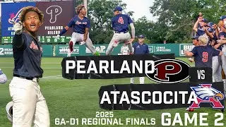 Pearland Oilers-vs-Atascocita Eagles | 6A-D1 Regional Finals | Game 2