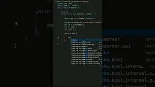 A program in java to check whether a number is palindrome or not. #shorts #java