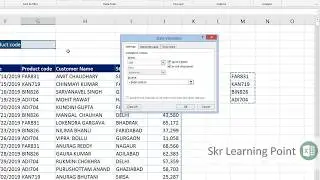 Excel in Hindi- Smart Checklist Conditional Formatting for a Row #SkrLearningPoint