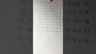 Fast counting 1-100 English