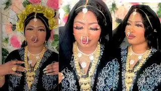 wow 😀colourful,🌐🌐 must watch 🏙she was transformed💄melanin hair and makeup transformation brown skin