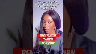 I Renewed My Nigerian Passport in the UK WITHOUT Leaving My House! 🚨