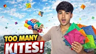 इतनी सारी पतंग 😱 | आज आसमान भर गया!इतनी Patang कहाँ से आ गई 😲 | Shocking Reaction