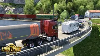 Flipping Close! 19 Tons of Danger in the Italy DLC | | ETS2 1.54 Gameplay