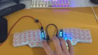 Helidox CRKBD custom Oled panel for Layer identification