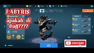 War Robot 🔥 LABYRIS apakah di buff??🔥 EVO-GENESYS -WR 😎😎