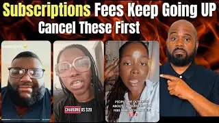 Your Subscription Fees Went Up Again! CANCEL THEM ALL