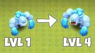 ICE GOLEM GEM to MAX lvl 4 