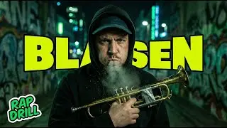 German Rap Drill: Сильные глаголы A2 | blasen – blies – hat geblasen (A–IE–A)