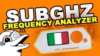 Flipper Zero - Tutorial Italiano - 36 - SUBGHZ & Frequency Analyzer [GUIDA PER PRINCIPIANTI]