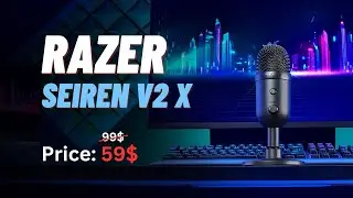 Unleash Your Voice with the Razer Seiren V2 X - USB Condenser Microphone Review