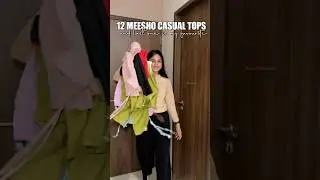 12 Meesho Casual Tops | Haul | Affordable Daily Wear Tops for Women 💖
