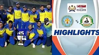 Vidarbha Vs Karnataka _ Vijay Hazare Trophy Final 2025 _ Full Highlights of Final Match in VHT 24-25