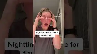 Part 1My nighttime skincare routine! This is the perfect mature skin routine! #skincare #mua #beauty
