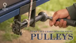 Smart Inventions - Creative Craftsmen Turns Used Gears into Stunning Pulleys - Craft Tips And Tricks