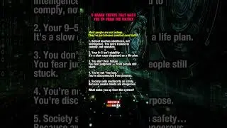 5 Harsh Truths That Wake You Up From the Matrix...