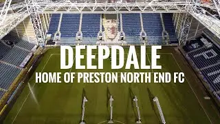 Deepdale Stadium, home to Preston North End - Drone flight