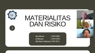Materi Materialitas dan Risiko Audit - Mata Kuliah Pengantar Audit dan Assurance