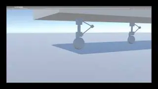 Unity 3D: Space Physics Experiments 03 - Landing Gear Prototyping