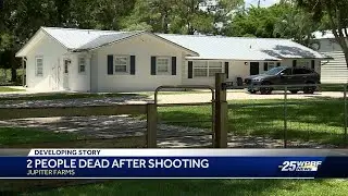 Two killed in double shooting in Jupiter Farms